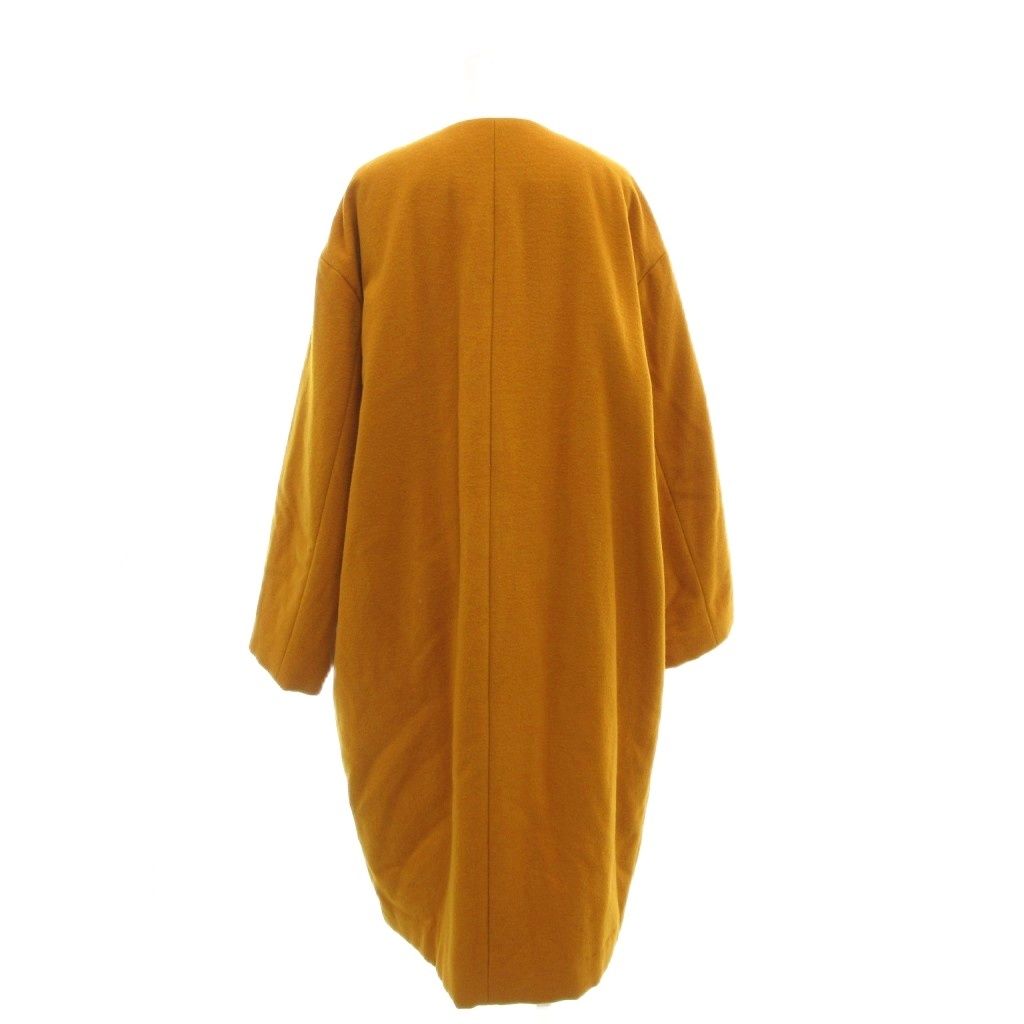 メゾン MAISON SPECIAL ナッピング レスコート ノー ロング丈 F マスタード AE