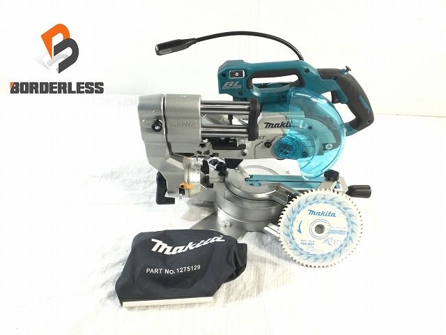 ☆美品☆makita マキタ 18V 165mm 充電式スライドマルノコ LS610D 本体