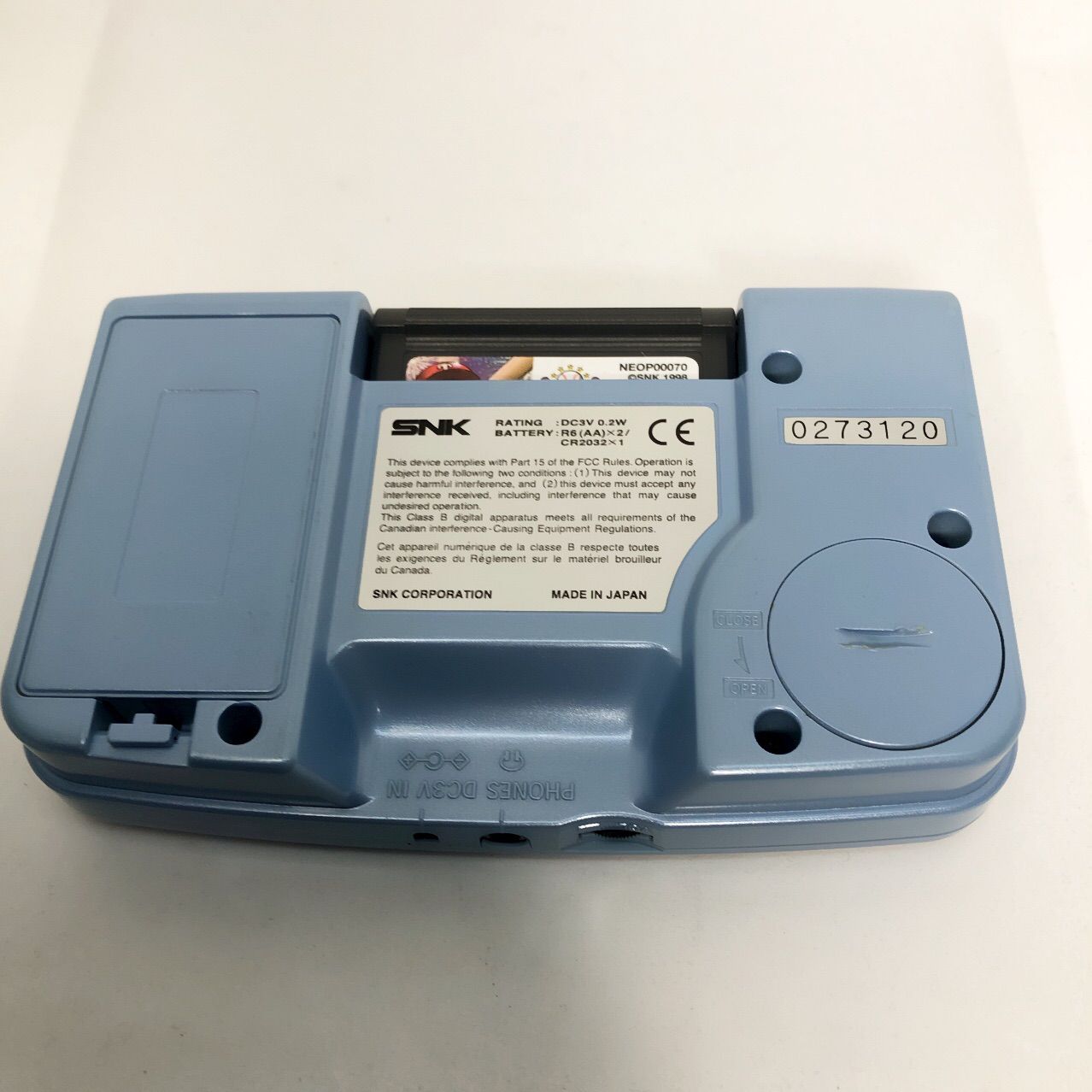 ネオジオポケットカラー 本体 + ソフト3本 セット NEOGEO POCKET