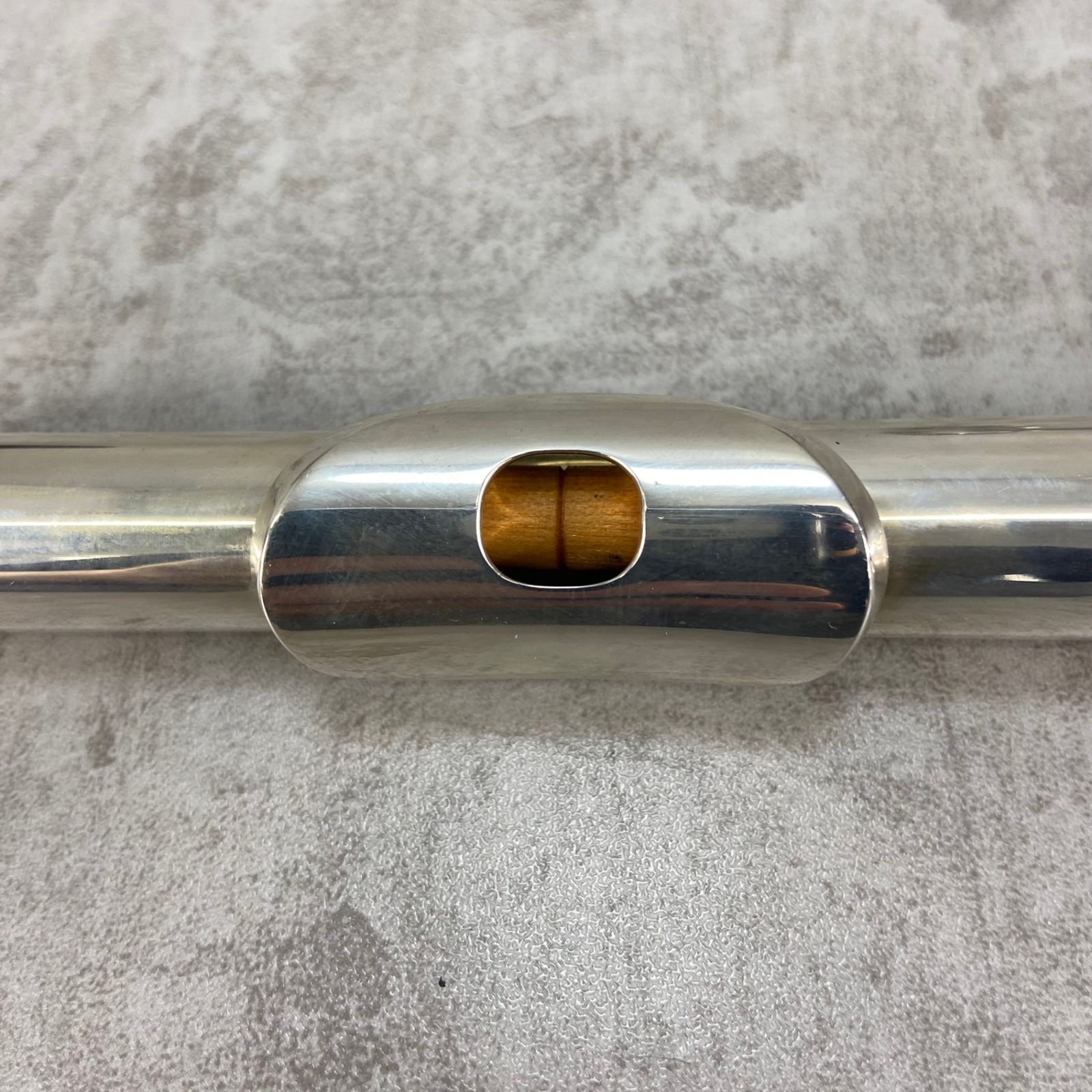 ムラマツフルート　M-120　頭部管銀製モデル　カバードキィ オフセット Muramatsu フルート M-120 頭部管銀製 シルバー カバードキィ