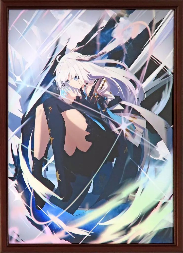 【中古】原画イラストボード 付属品付)凪白みと 複製原画 (絵師100人展 13)