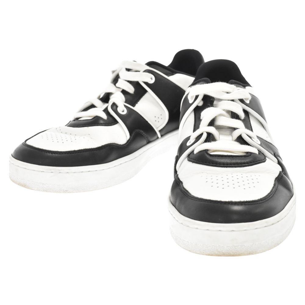 CELINE (セリーヌ) ロゴレースアップローカットスニーカー CT-04