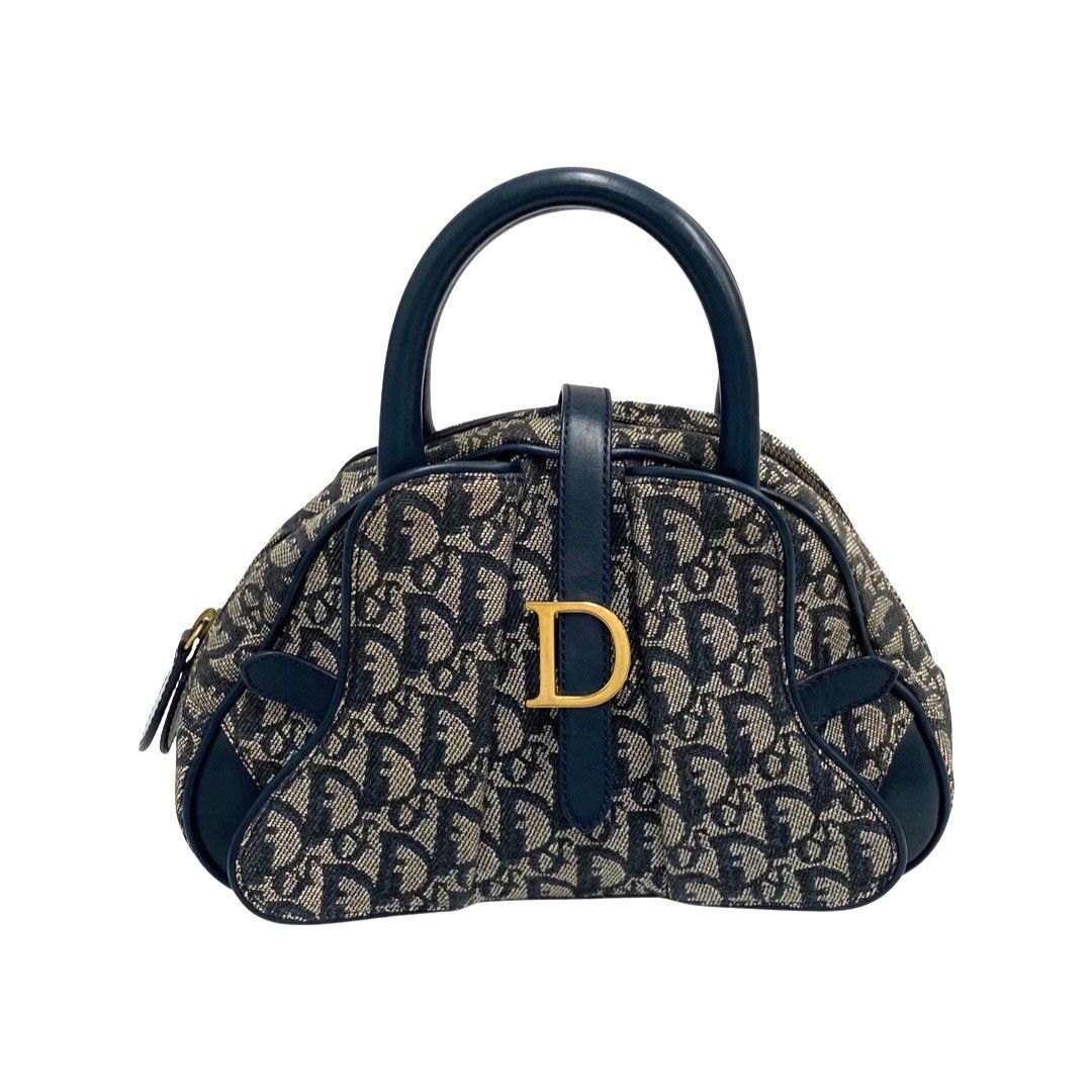 極美品 Christian Dior クリスチャンディオール トロッター サドル