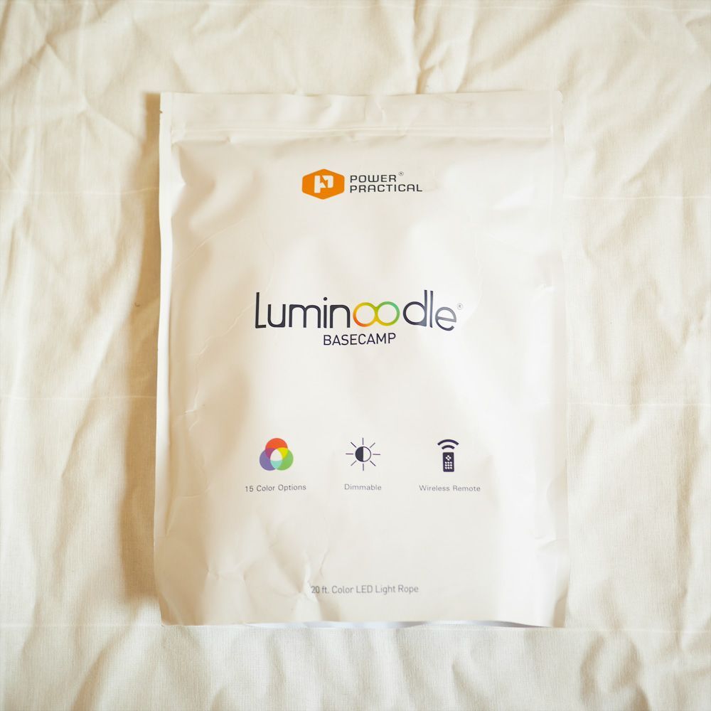 Luminoodle BASECAMP ルミヌードル ベースキャンプ 6m LED インテリア キャンプ 間接照明 電球色 照明