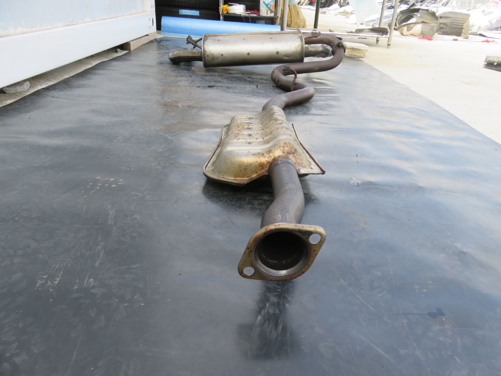 SFC2382 スバル GRB GRF インプレッサ WRX STi センターマフラー リアピース 出口 センターパイプ 中間 セット 4本出し FFCRYSTALESIA_COM