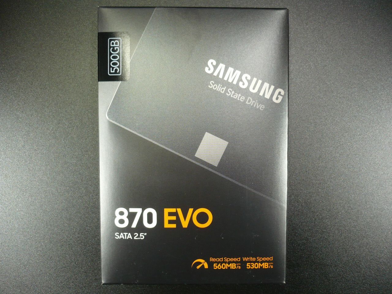 新品 未使用 未開封】 SAMSUNG 870 EVO 2.5インチ 7mm SATA 500GB MZ ...