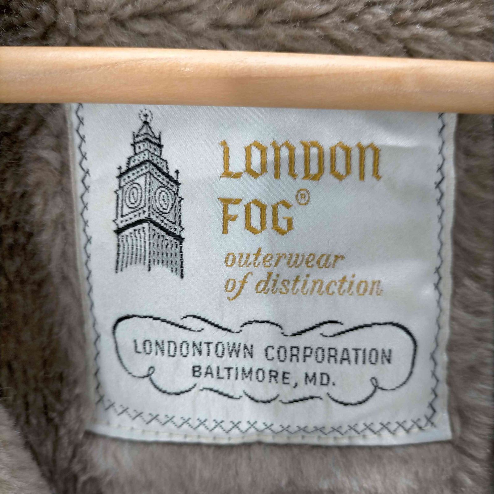 ロンドンフォグ LONDON FOG ボアライナー クルミボタン コート メンズ