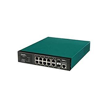 【中古】【非常に良い】パナソニックESネットワークス PoE Plus対応 10ポートL2スイッチングハブ Switch-M8eGLPWR+ PN28088 qqffhab