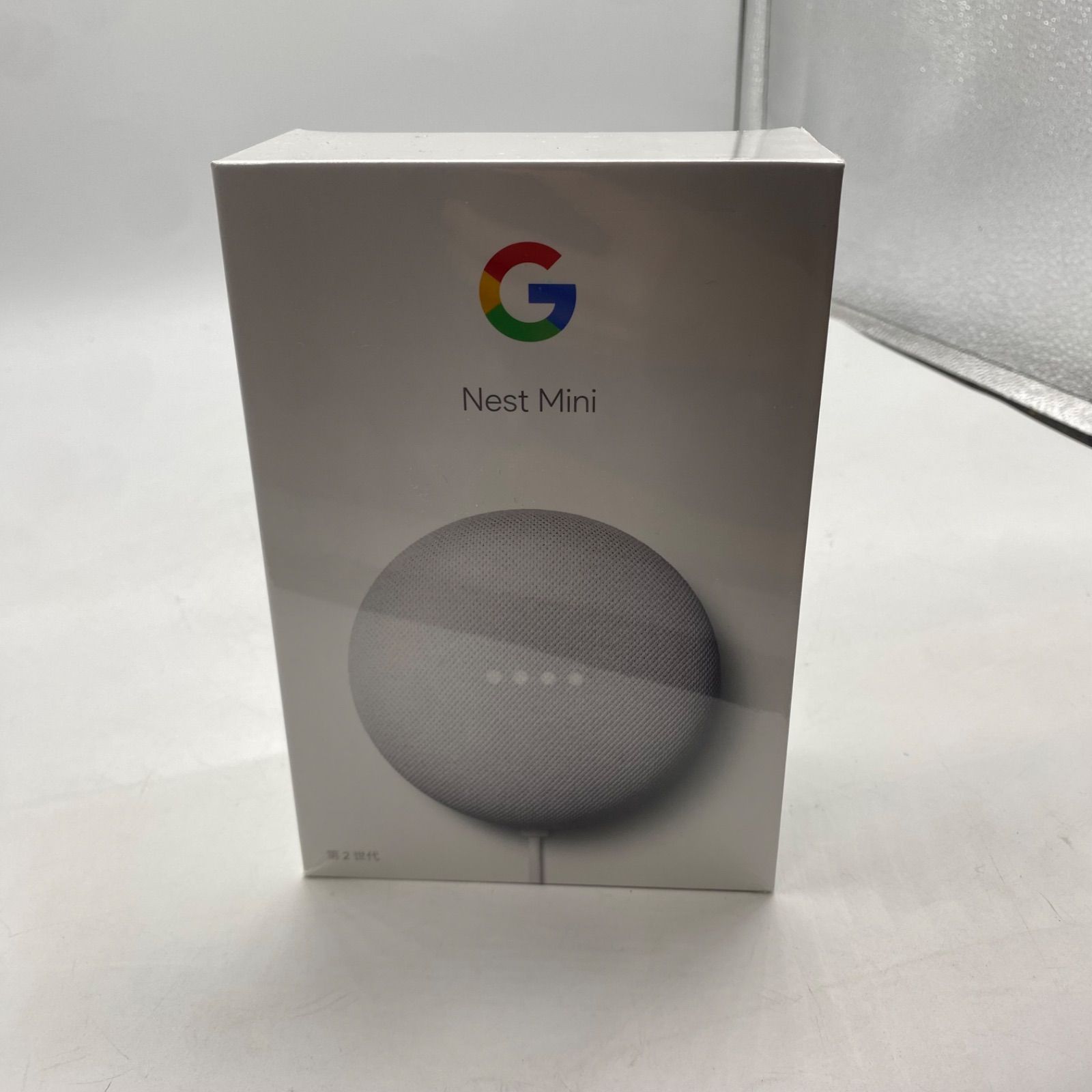 新品未開封】Google Nest Mini 第2世代 Chalk（GA00638<!-利用
