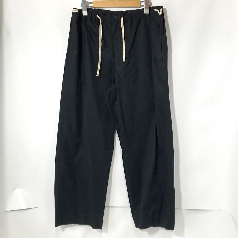 ISSEY MIYAKE イージーパンツ ME31FF074 テーパードパンツ カジュアルパンツ 無地 シンプル 古着 L相当 イッセイミヤケ ボトムス A12473