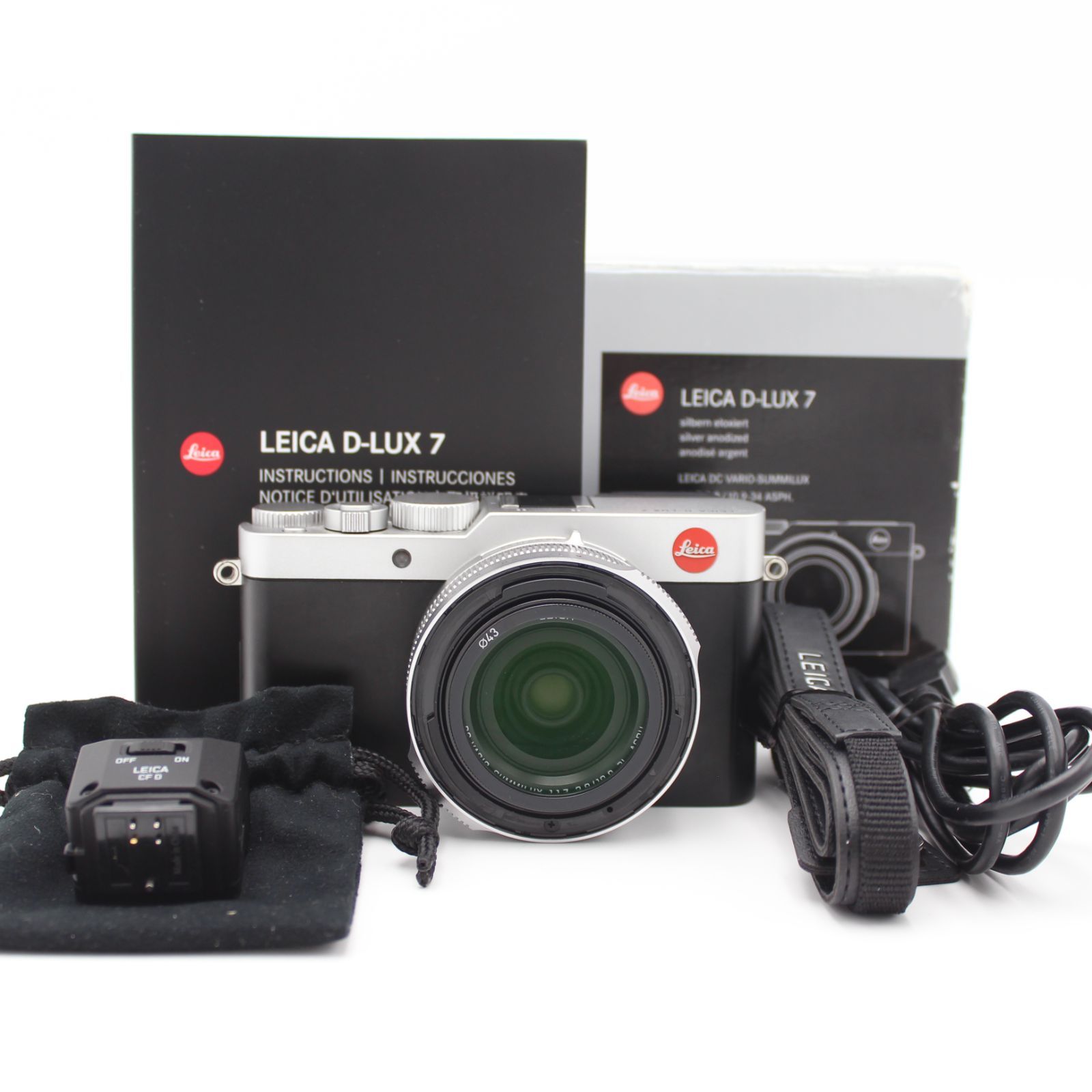 ショット数866枚！□美品□ LEICA Leica D-LUX 7 シルバー ♯52014 