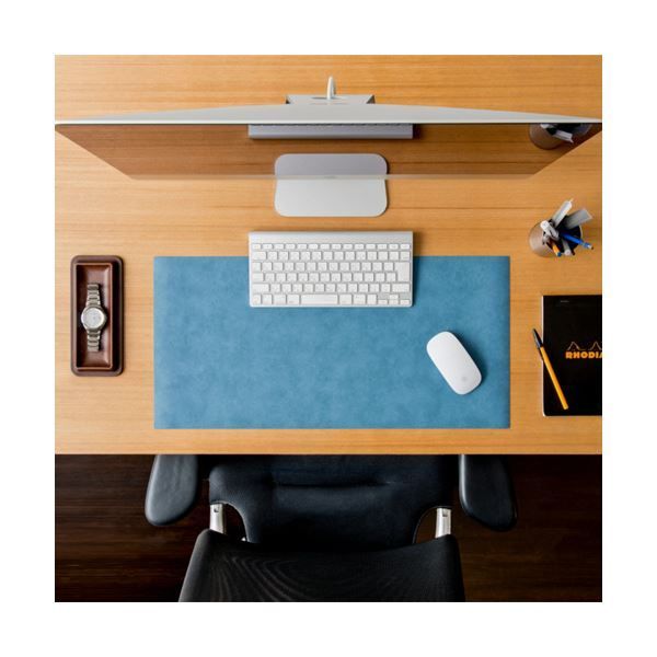 まとめ ミワックスザ デスクマット 620×300mm オレンジ MX-6230-OR 1枚 ×3セット