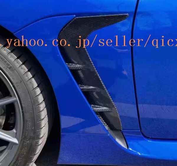 2025 トヨタスバル ZD8 BRZ GR86 STI カーボンサイドフロントバンパースポイラーカバー 左右セットq46985