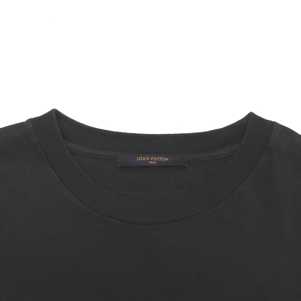 NA35633 ルイ・ヴィトン 半袖Tシャツ インサイドアウト ブラック #L  