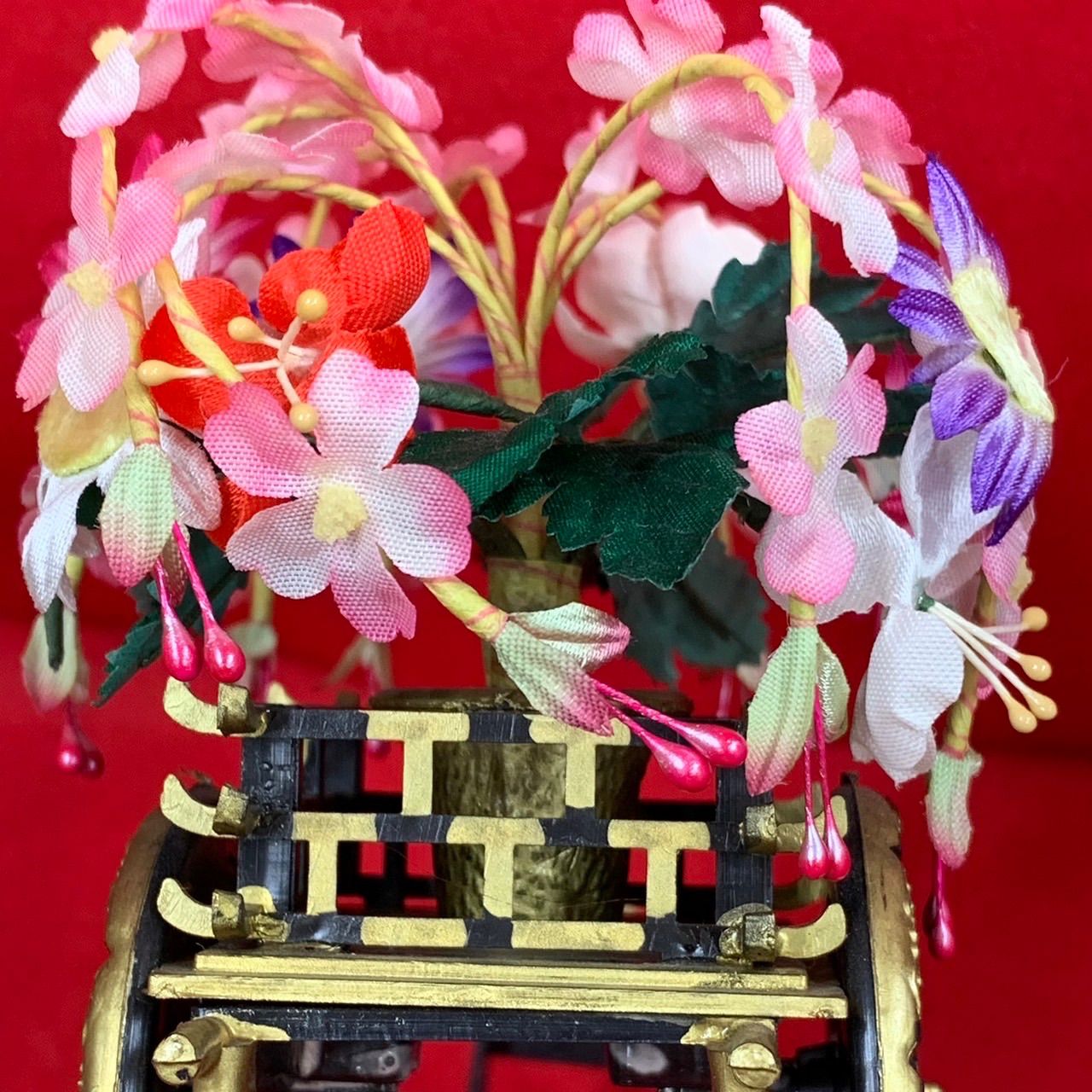 御花車 桜山特製 昭和レトロ 平安 置物 - メルカリ