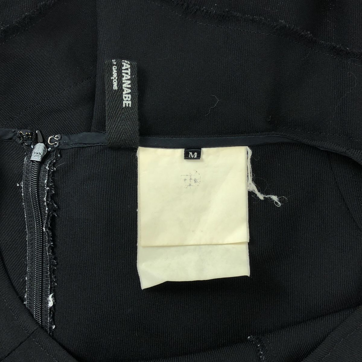 ジュンヤワタナベ 07AW 製品洗い加工ウールフランネルフレアスカート JUNYA WATANABE COMME des GARCONS / ジュンヤワタナベ | ウール
