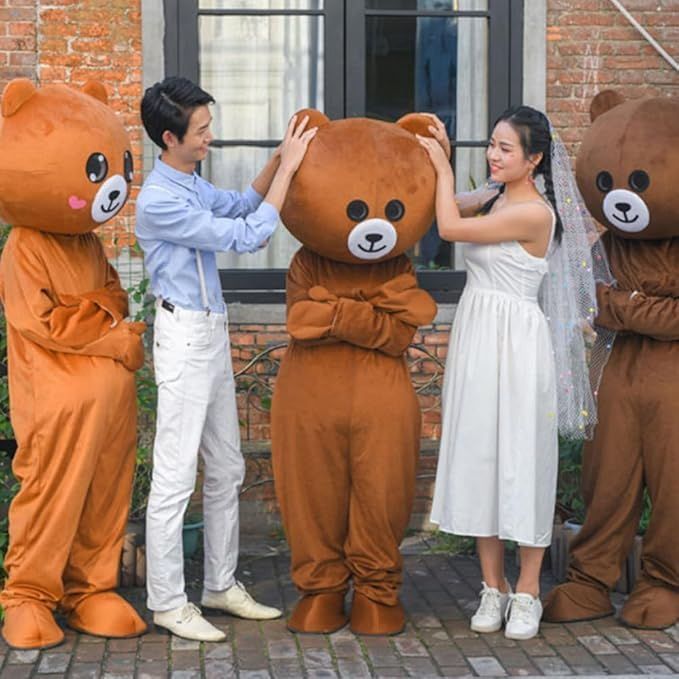 着ぐるみ クマ 大人用 アニマル コスプレ 成人用 コスチューム