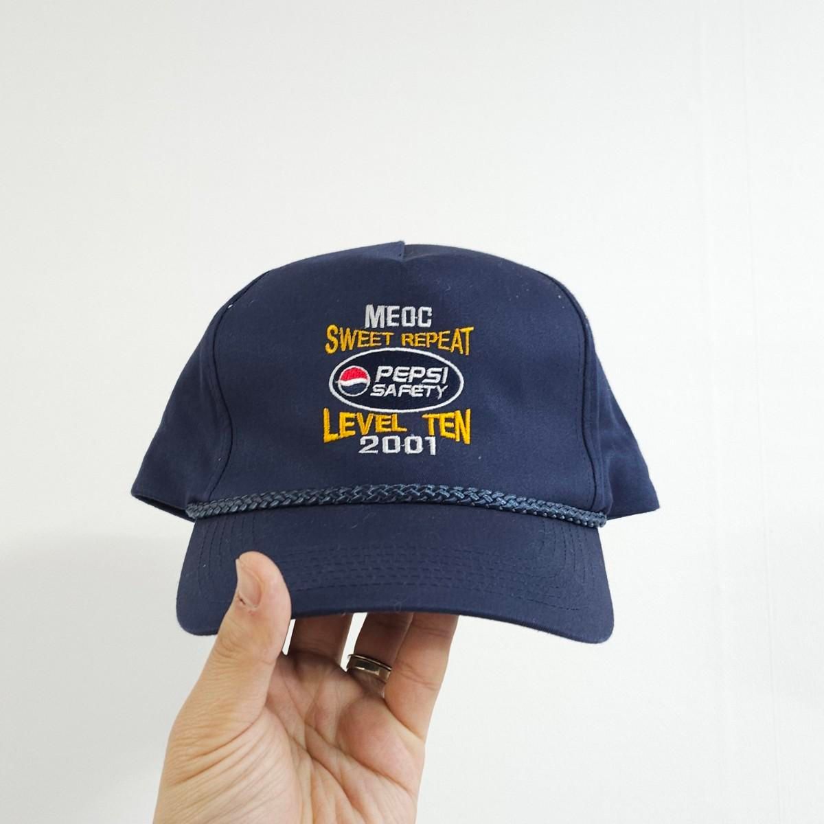 【雷市場（ポンジャン）商品韓国直送】2001 ヴィンテージ ペプシ ロケ キャップ 帽子