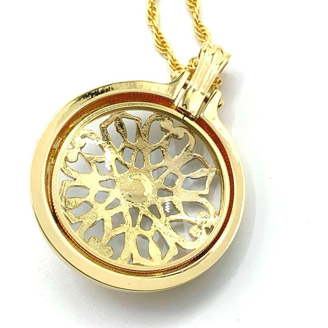 MIKIMOTO ミキモト ルーペネックレス ペンダント パール ゴールド