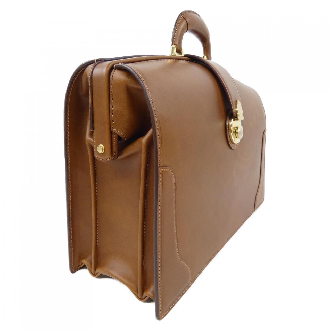 大峡製鞄 エグジール ブリーフケース ネイビー 大峡製鞄 エグジール