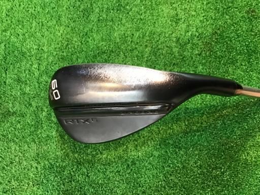 クリーブランド Cleveland RTX-6 ZIPCORE ブラックサテン 60° 06° LOW ウェッジ WG リシャフト フレックスその他 メンズ 男性用 右利き 右用 Dランク ゴルフクラブ