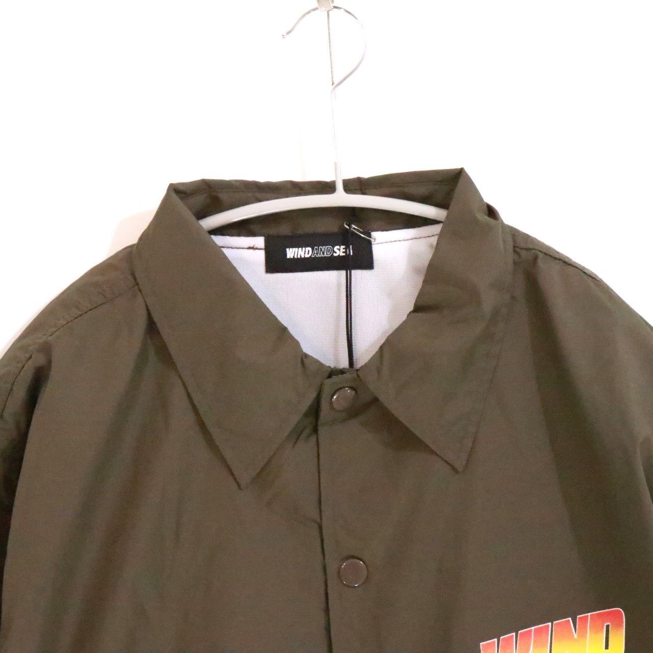 新品】WIND AND SEA ウィンダンシー S メンズ コーチジャケット 24AW  