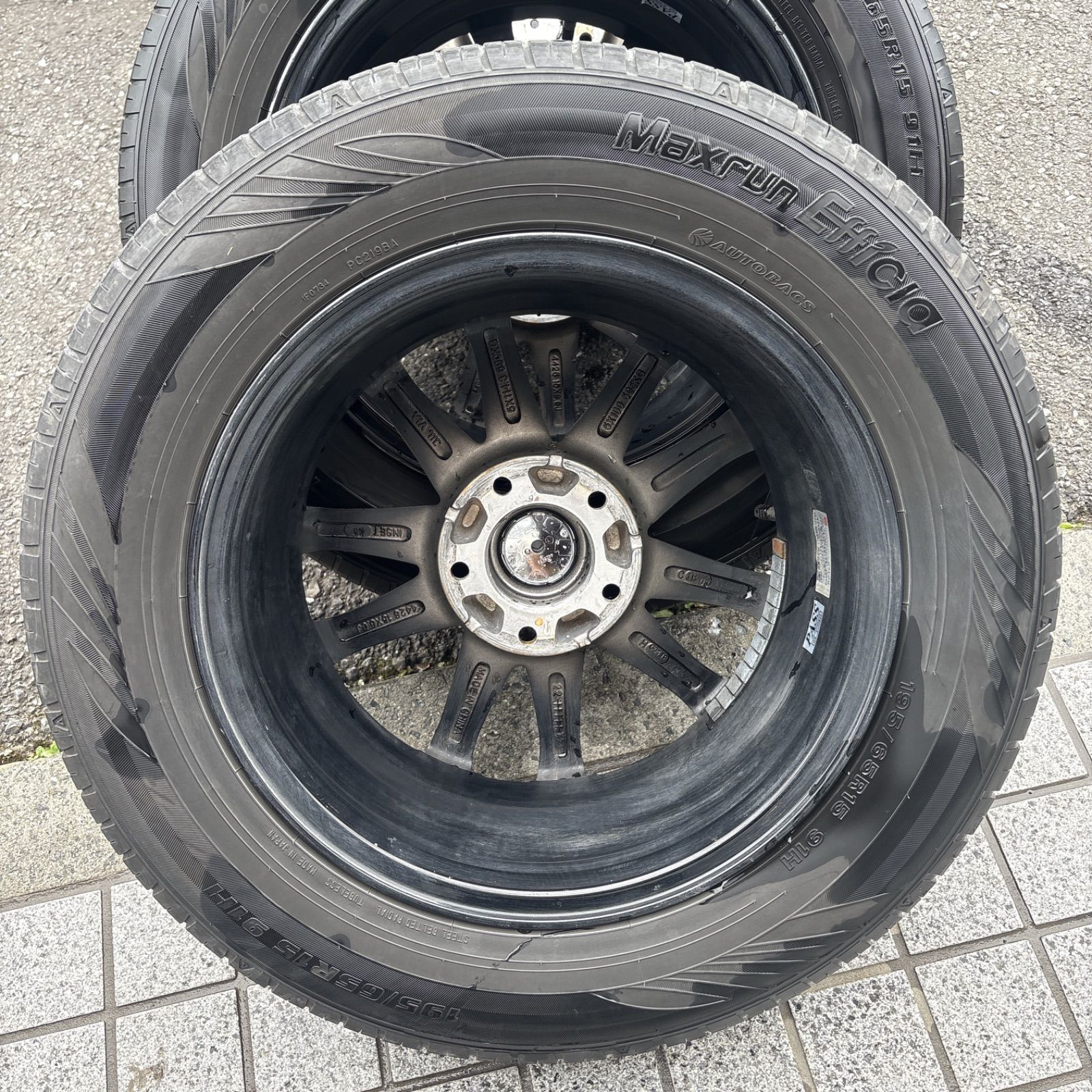 タイヤホイールセット 15×6j