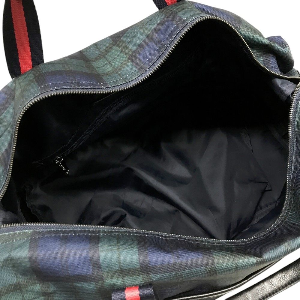 POLOGOLF ラルフローレン ポロゴルフ  2WAY ボストンバッグ チェック柄 カーキ系  [240101498412] ゴルフウェア ストスト POLOGOLF ラルフローレン ポロゴルフ 2WAY ボストンバッグ