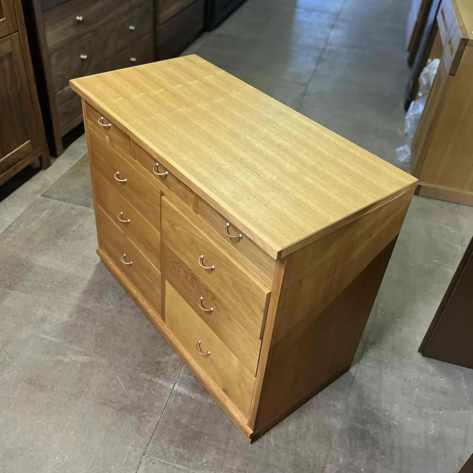チェスト 90-4段 クルミ材 くるみ 大川家具 野中木工所 国産 箪笥 