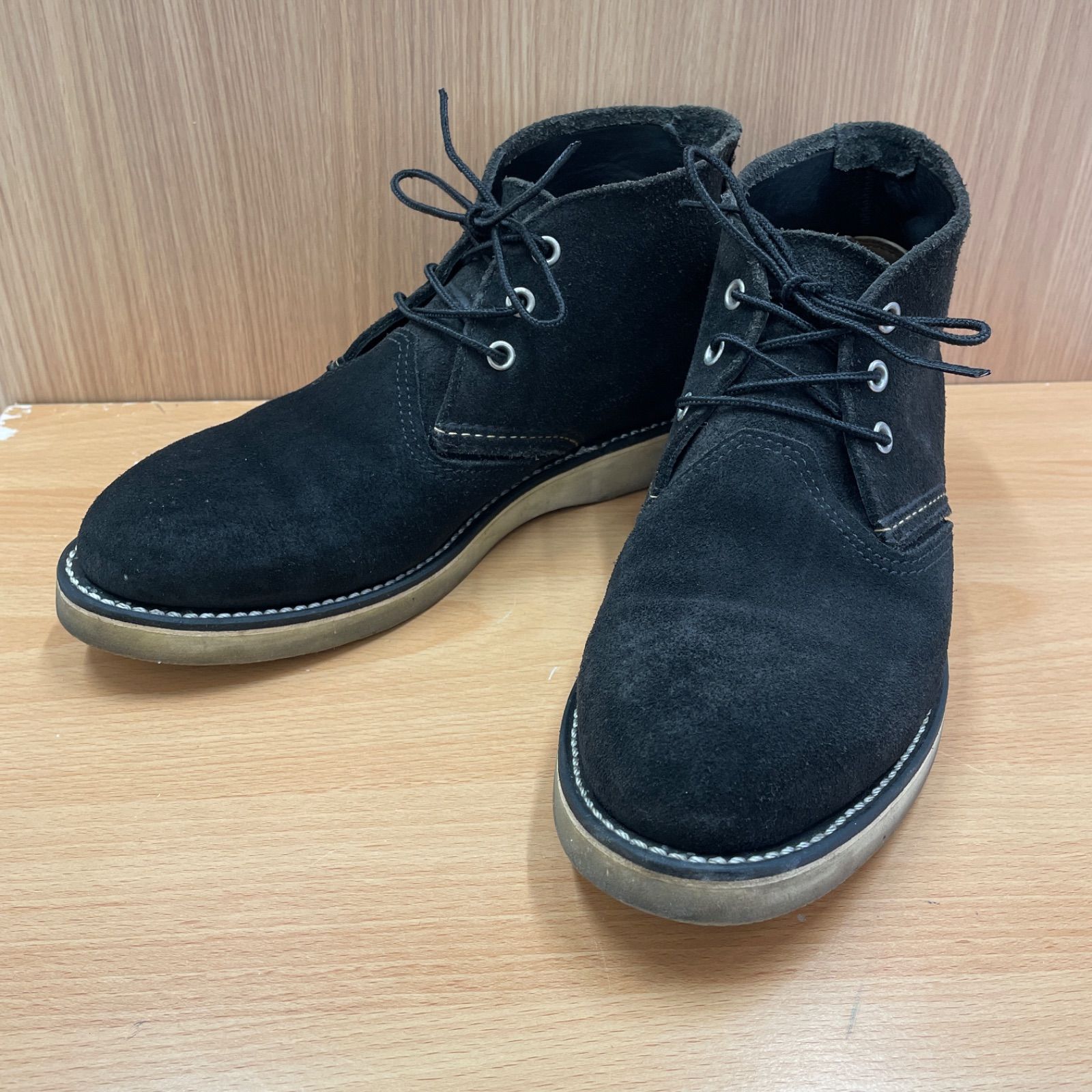 RED WING 3148 チャッカブーツ 黒 26.5