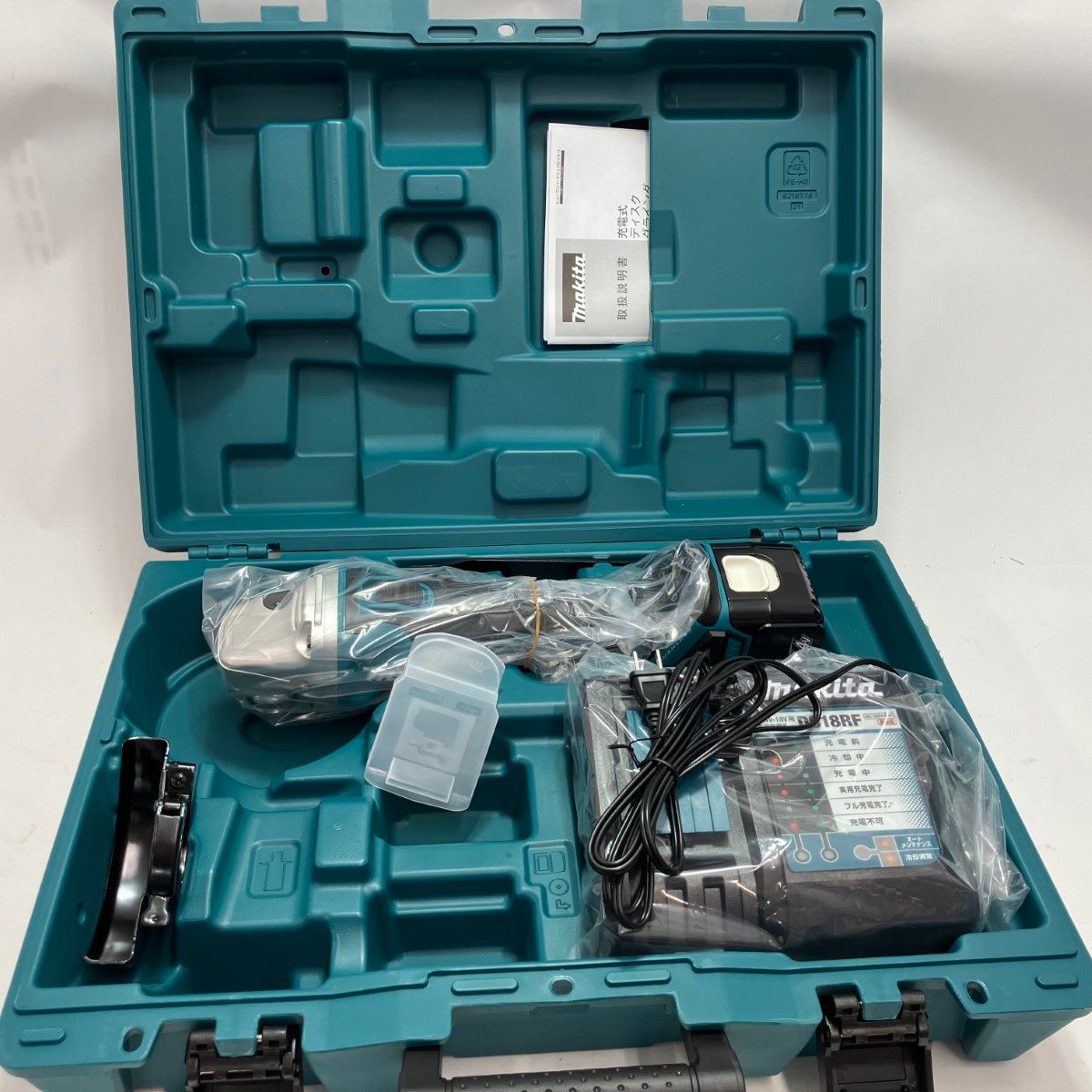 MAKITA マキタ コードレスディスクグラインダ GA403DRGN 充電器 充電池1個付 14.4v