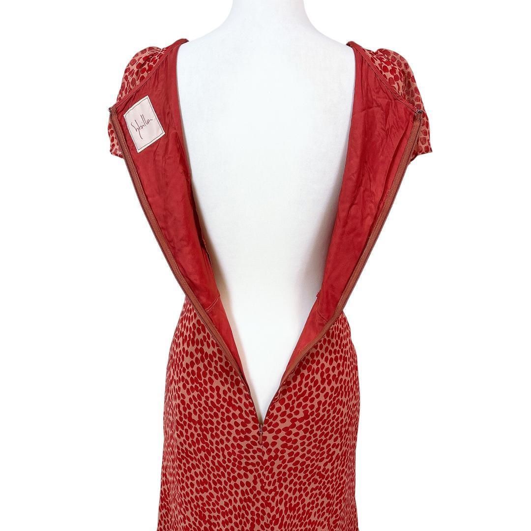 半袖ワンピース シアー