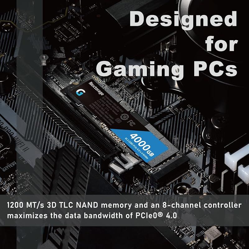 Nextorage ネクストレージ Gシリーズ SSD 2000GB 内蔵SSD M.2 2280