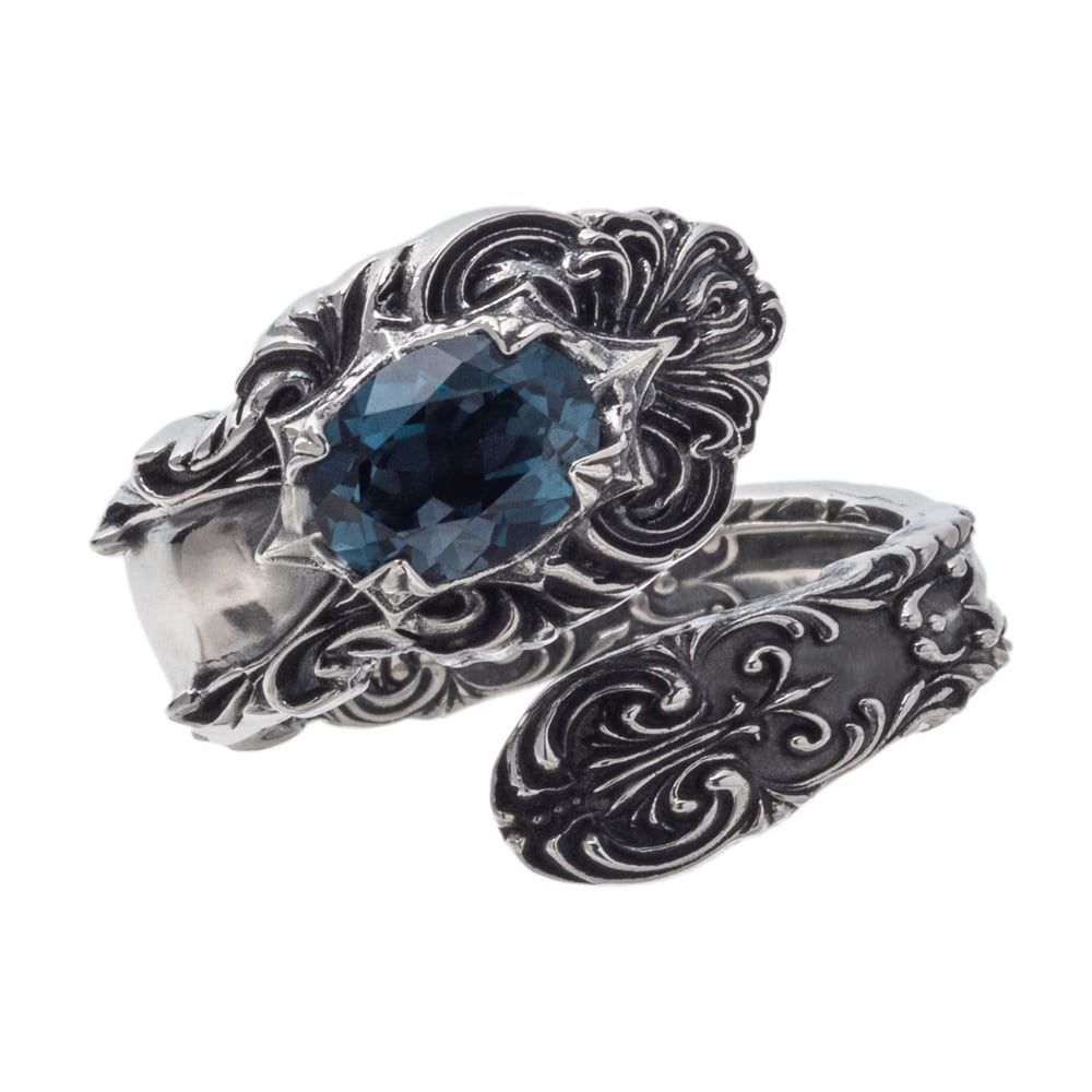 ロンドンブルートパーズスプーンリング9～13号