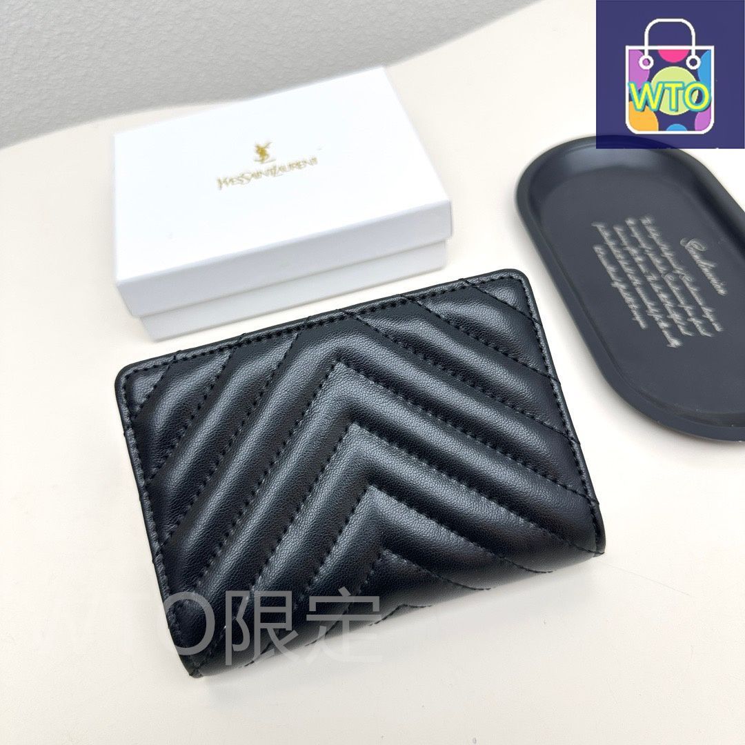 今日 YSL Saint Laurent サン ローラン ミニ財布シリーズ 頭層の小羊皮を使用 STEELWINDOWSANDDOORS_COM