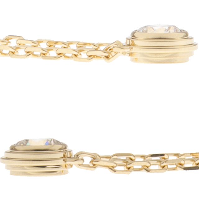 新品仕上げ済）カルティエ CARTIER ダムール ダイヤ ネックレス  