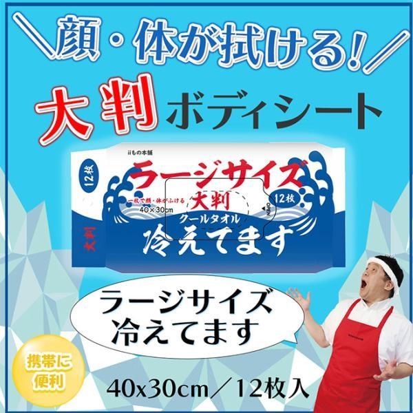 大判クールタオル ラージサイズ冷えてます