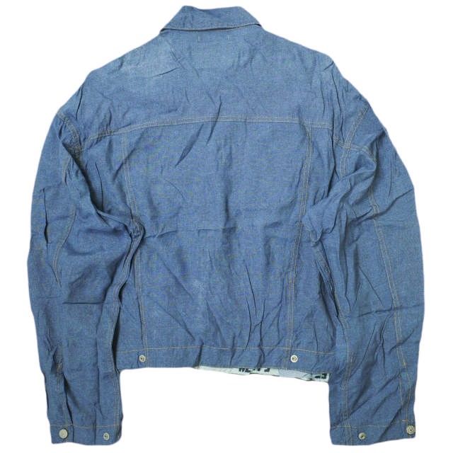 WESTOVERALLS ウエストオーバーオールズ 日本製 DUMMY DENIM TRACKER JKT レーヨンデニムトラッカージャケット 18SWBZ01D Fタイプ Indigo Gジャン アウター g8835