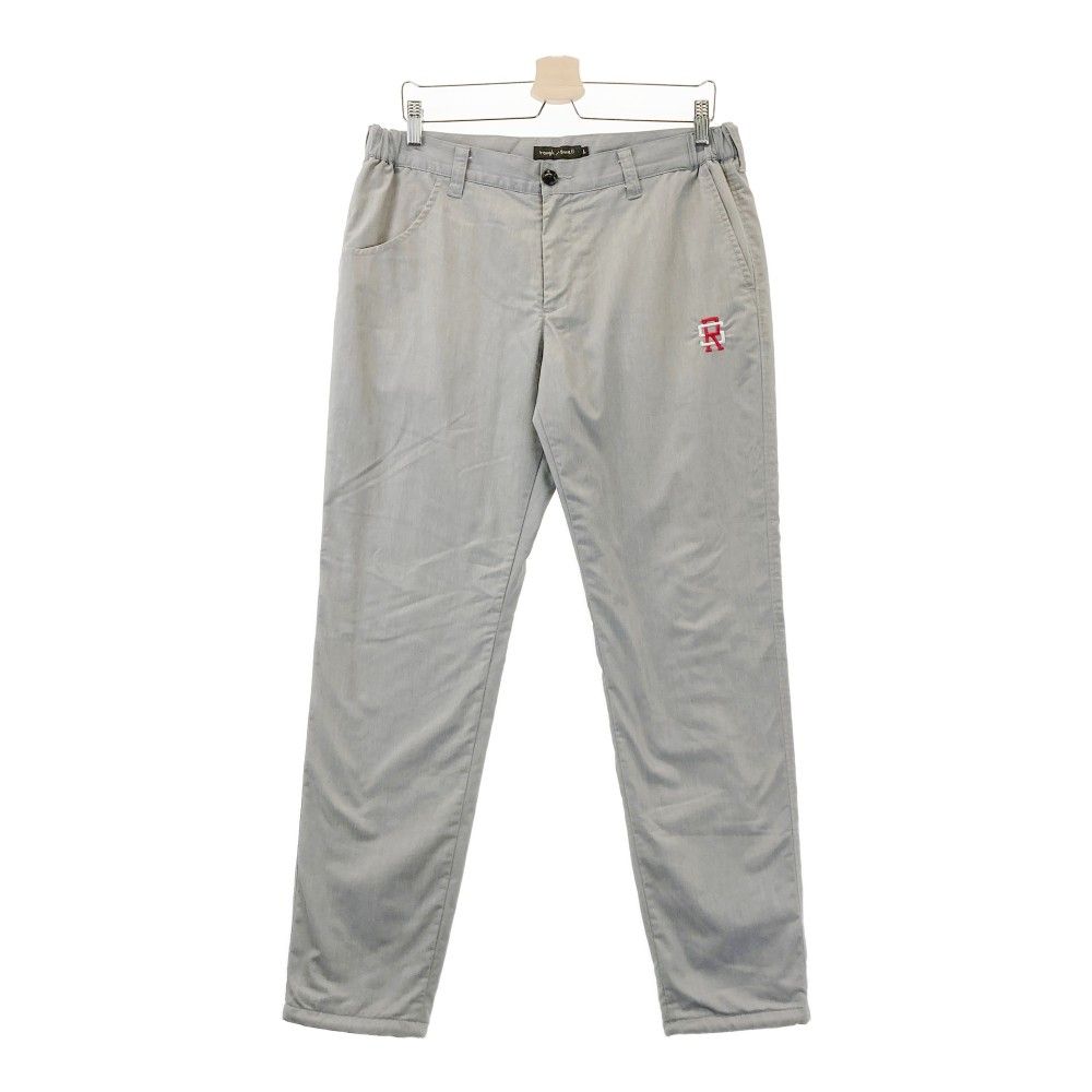 ラフアンドスウェル 裏起毛パンツ グレー L rough＆swell