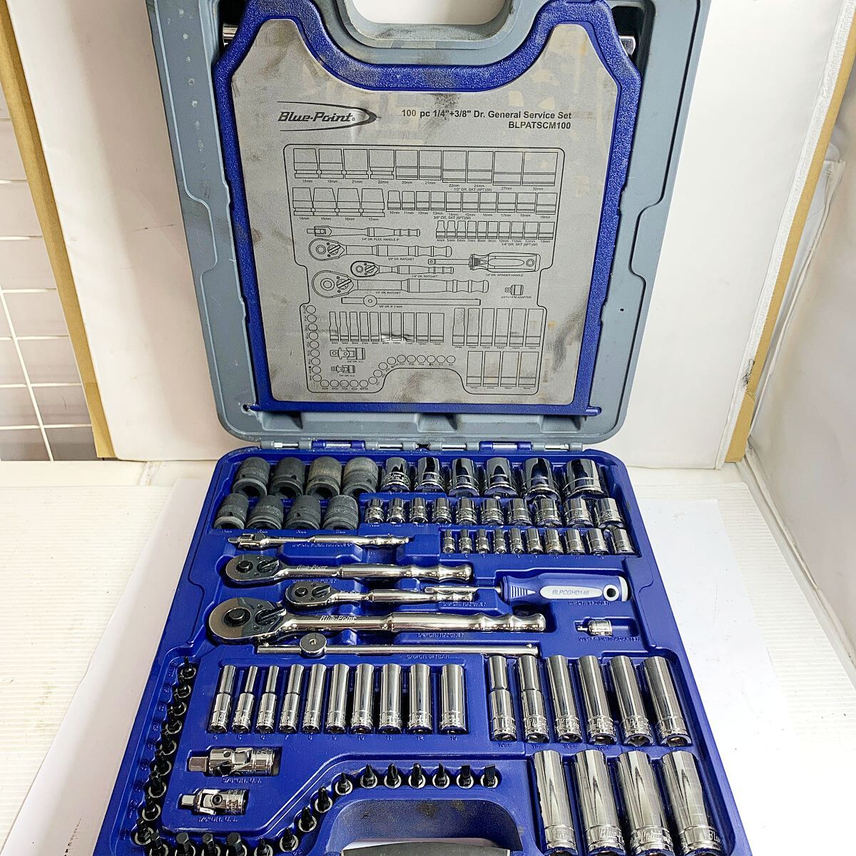 Blue-Point ブルーポイント 1/4 3/8 1/2 整備 工具セット Blue-Point