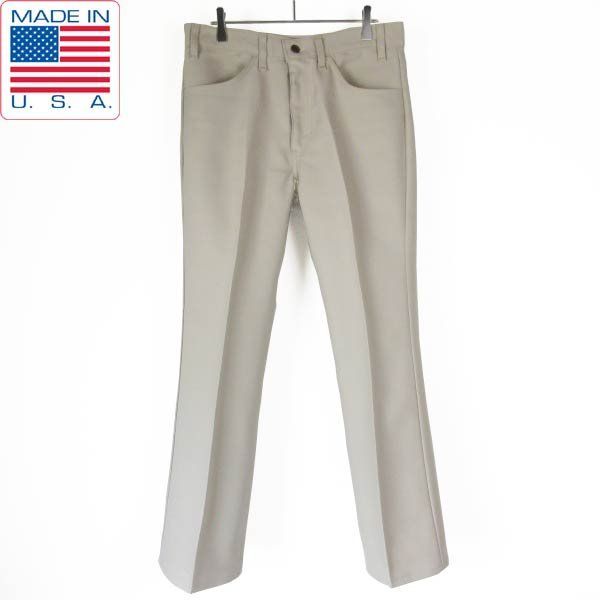 1978年製 リーバイス 517 スタプレスト ベージュ系 W32 L29 ブーツカット 70s スタプレ アメリカ製 ビンテージ D152-25-0001ZV