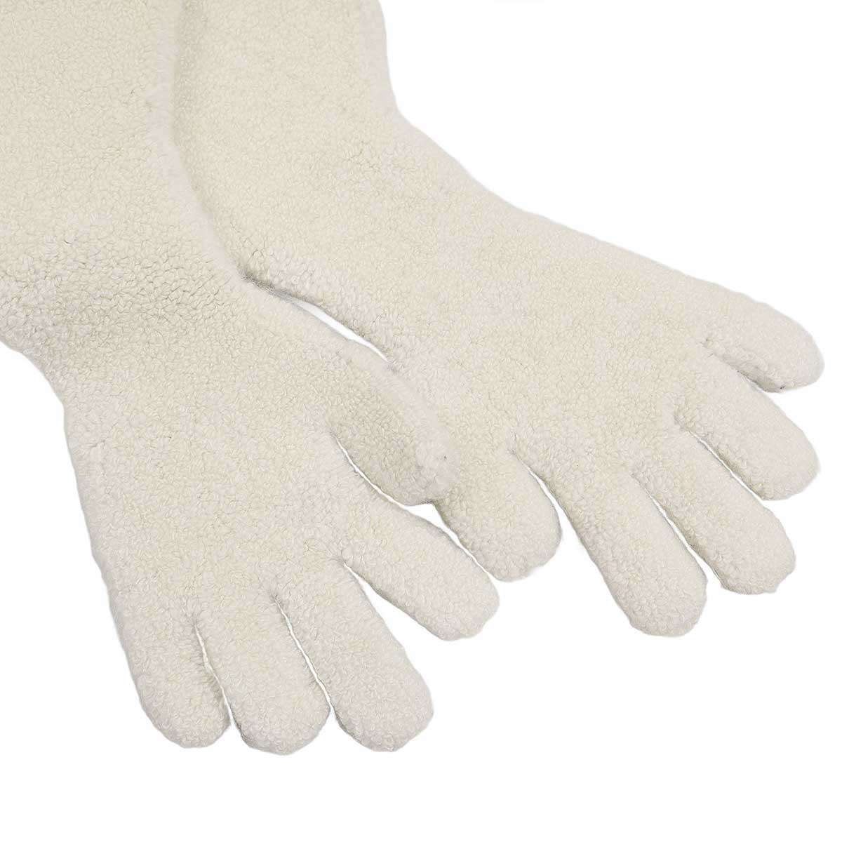 ISA BOULDER イサ ボールダー open-knit full-length gloves オープン