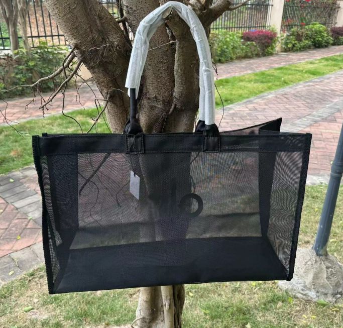 alo Yoga ヨガメッシュバッグ ハンドバッグ ヨガ フィットネス