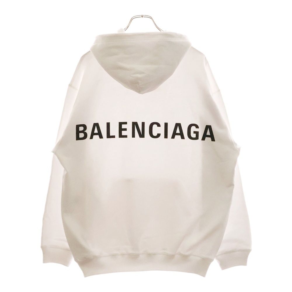 バレンシアガ BALENCIAGA BACK LOGO HOODIE バック ロゴ