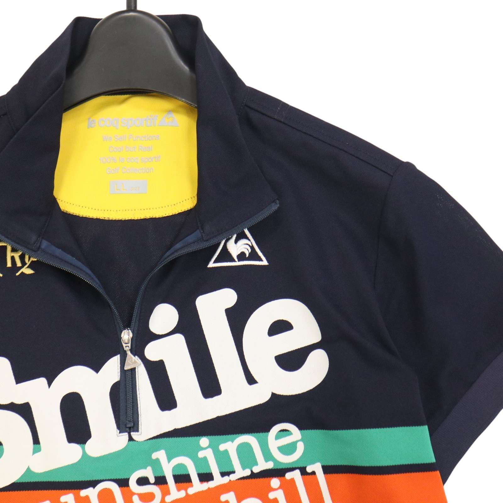 le coq sportif GOLF ルコック ゴルフ 春夏 プリント♪ 半袖