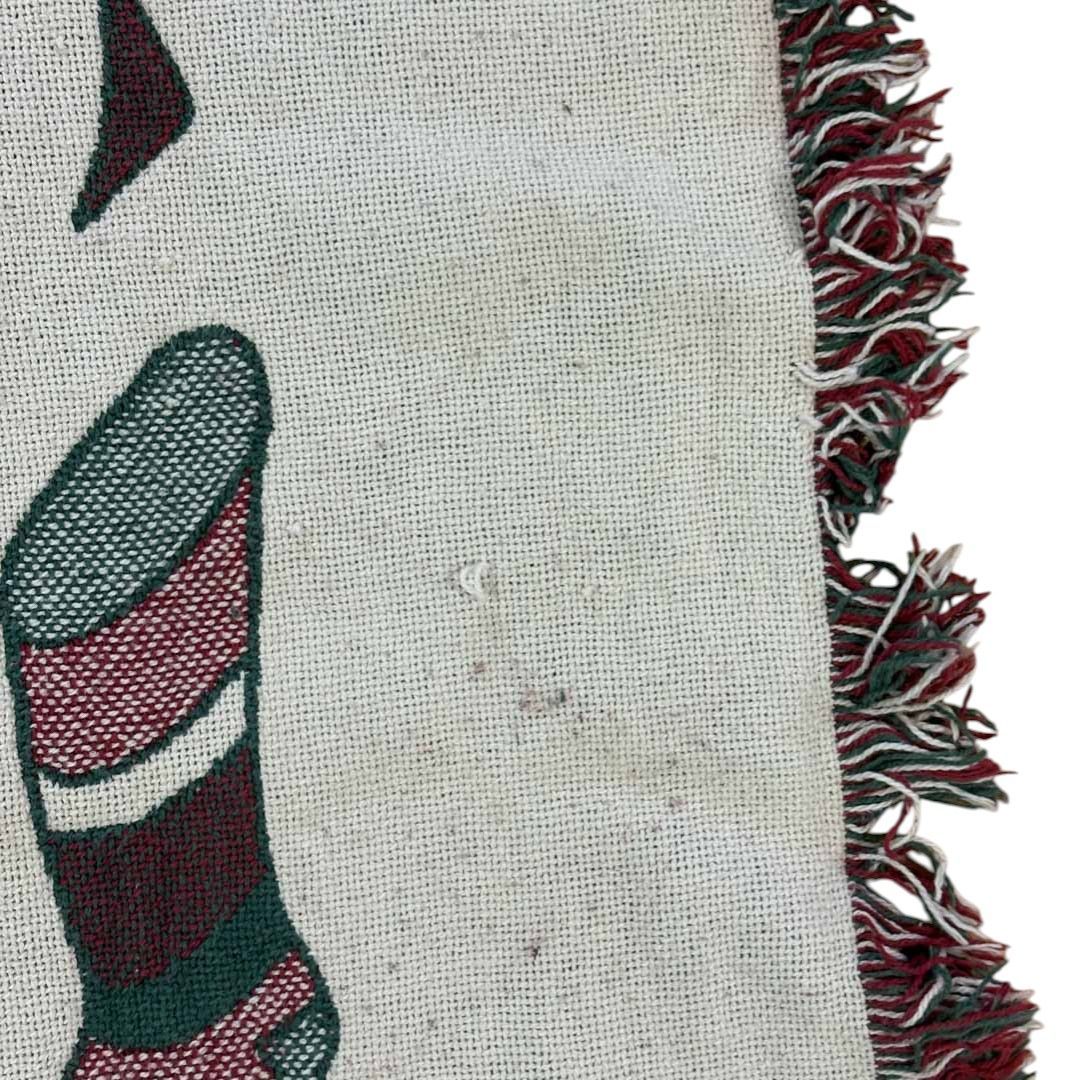 vintageラグ カーペット くるみ割り人形 ソックス クリスマス 1968 vintageラグ カーペット くるみ割り人形 ソックス クリスマス 1968