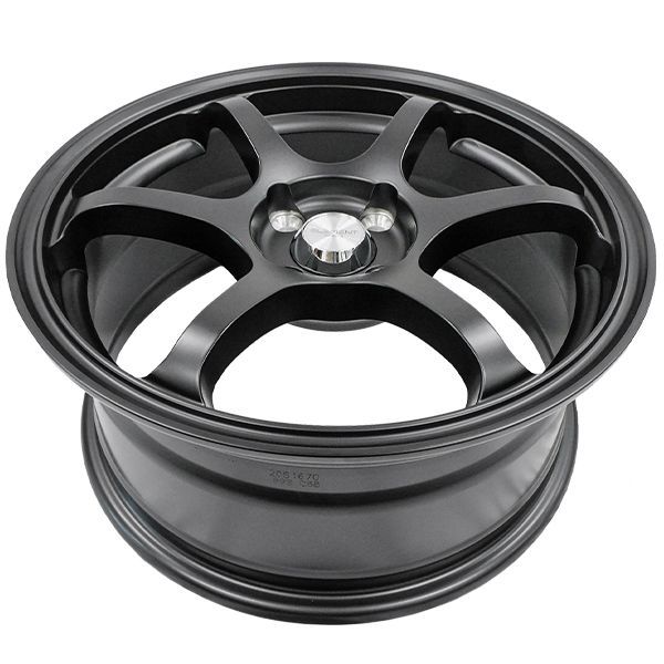 16インチ ブラック スポークホイール 4本セット① アウトレット品 4本セット ELEMENT L208 16インチ 7J+40 4H PCD100 6本