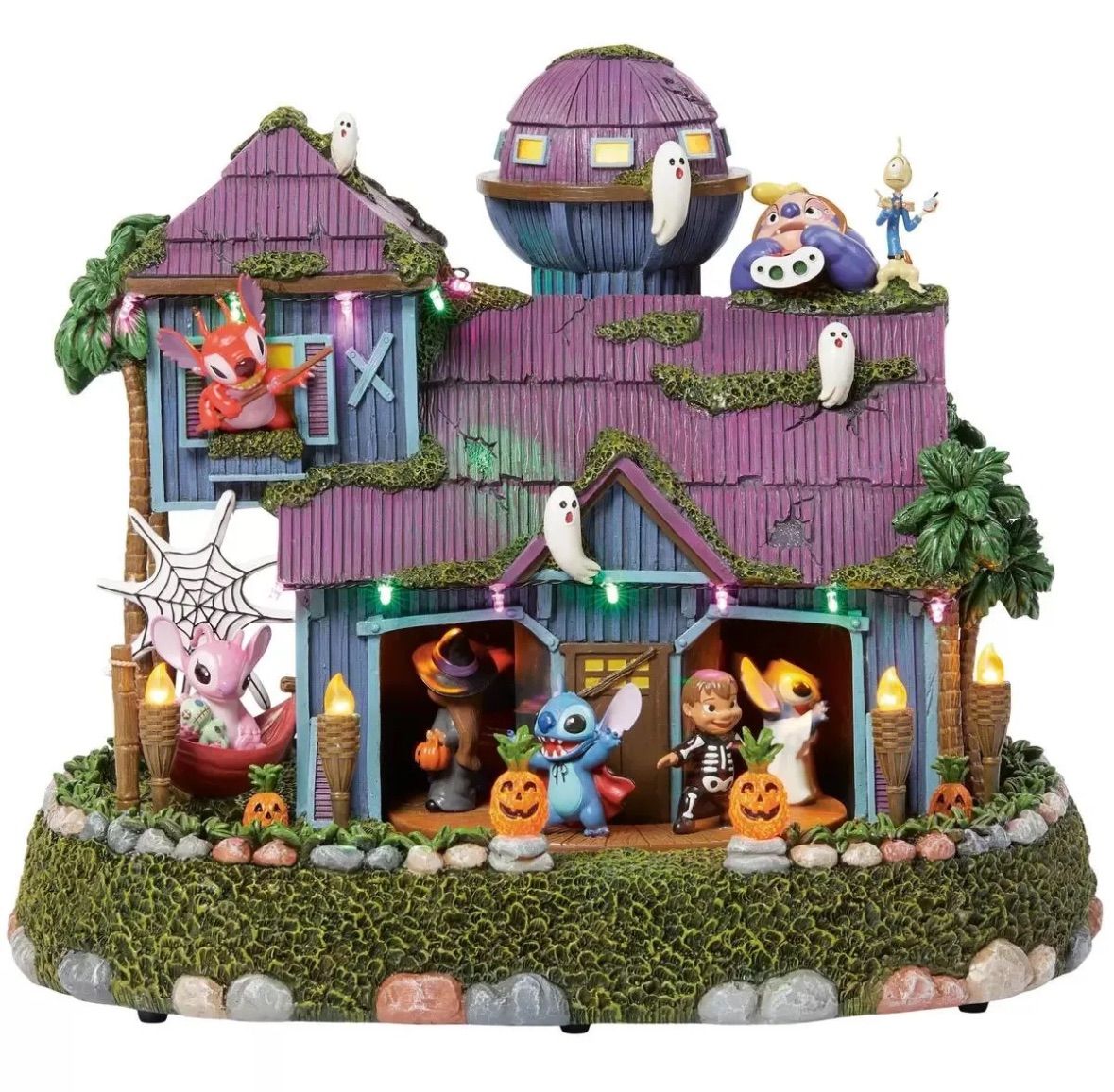 ♥品 人気のスティッチ コストコ Disney スティッチ ハロウィン ハウス 光ります 動きます