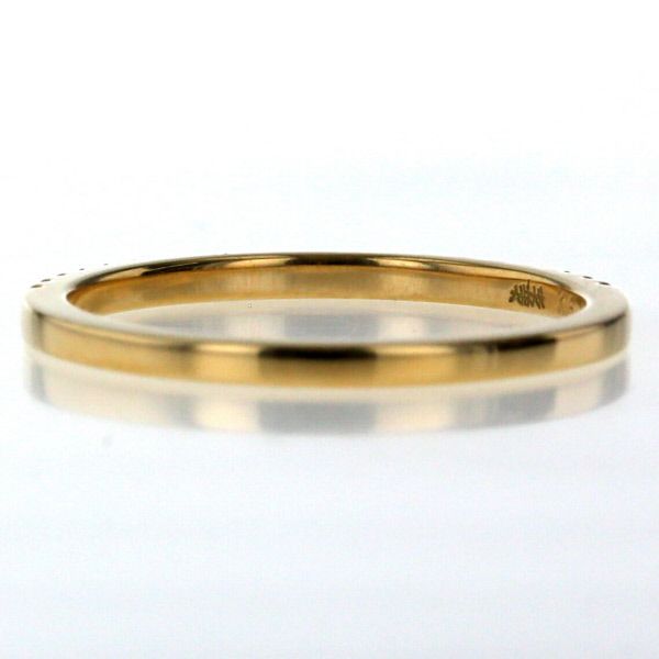 AHKAH アーカーK18YG イエローゴールド リング ダイヤモンド 0.16ct 