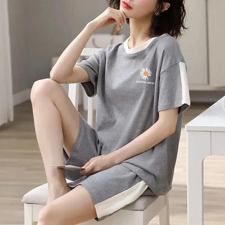 ルームウェア 上下セット レディース 夏 半袖 ショートパンツ